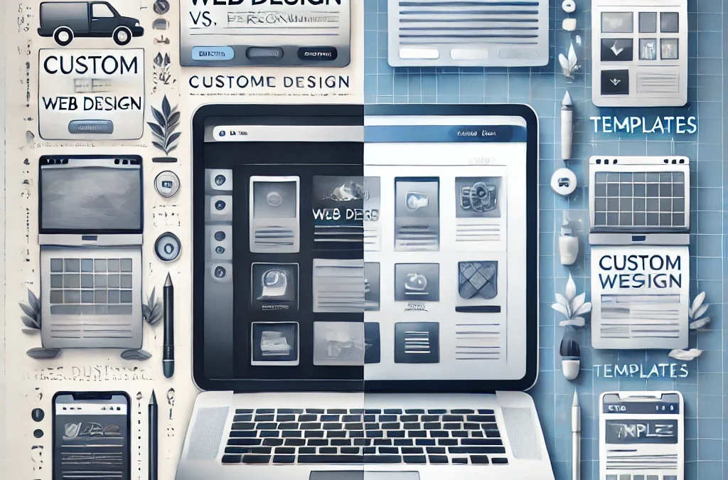 Custom Web Design vs. Templates: Which Is Right for Your Business?